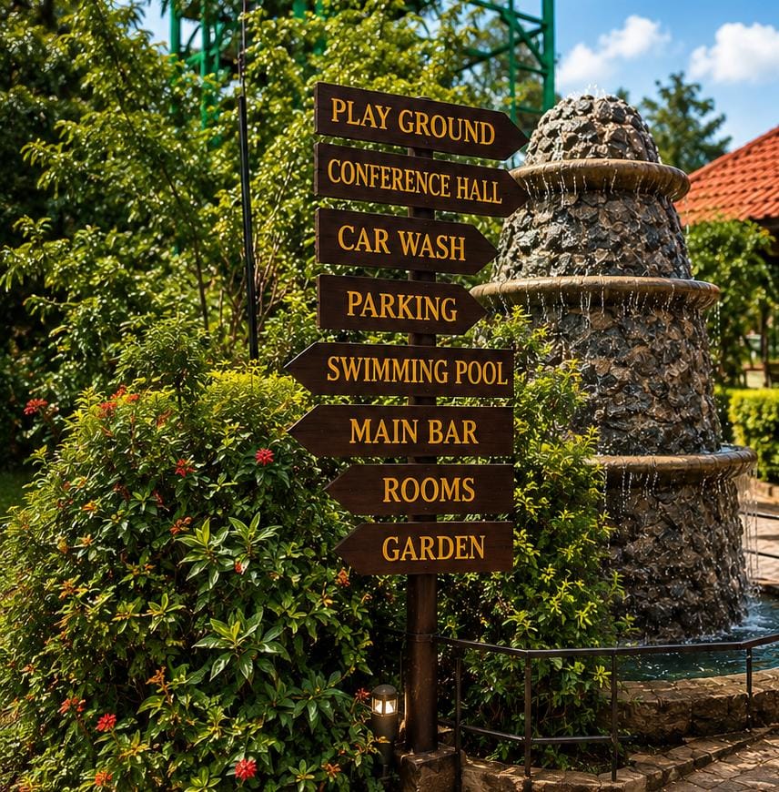 Relaxed Eden Gardens garden setting