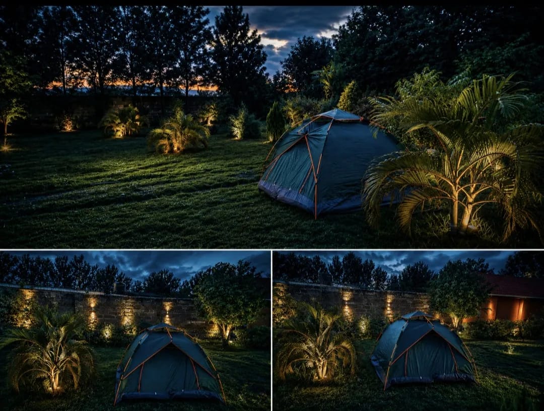 Camping at Relaxed Eden Gardens