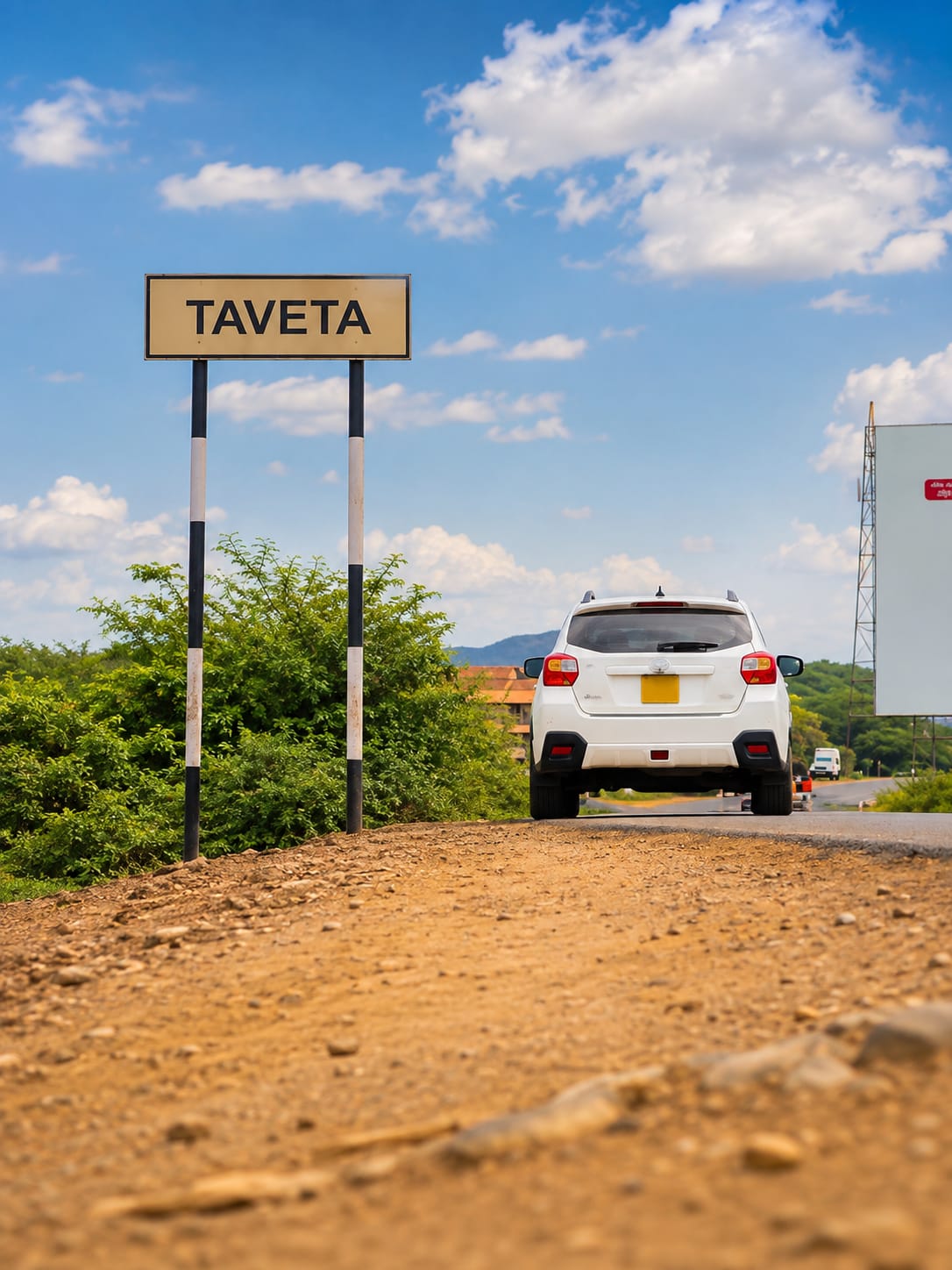 Taveta landscape near Relax Eden Gardens