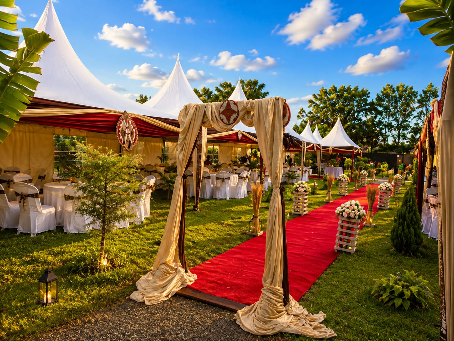 Garden celebrations at Relaxed Eden Gardens