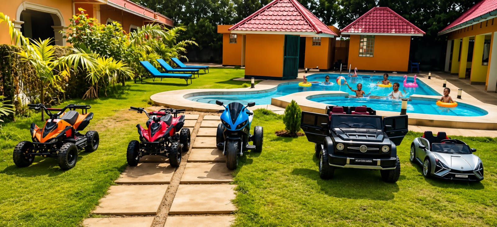 Kids and leisure activities at Relax Eden Gardens
