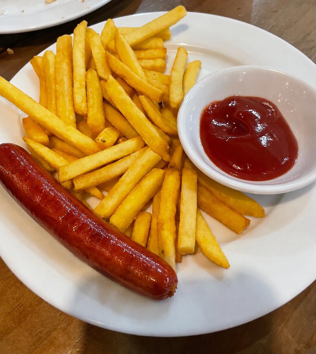 Chips + Choma Sausage